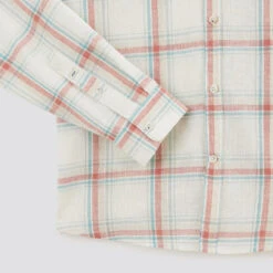 Chemise Regular Carreaux Coton Lin -Magasin De Vêtements De Mode 1004003 19000 V9