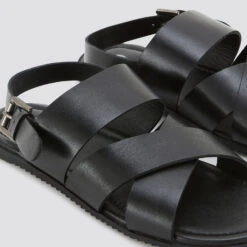 Sandales En Cuir -Magasin De Vêtements De Mode 1004057 18000 V3