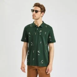 Polo Manches Courtes Piqué Brodé