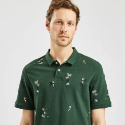 Polo Manches Courtes Piqué Brodé -Magasin De Vêtements De Mode 1004058 16656 V4