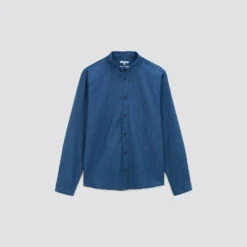 Chemise Regular Denim Coton Biologique -Magasin De Vêtements De Mode 1004063 11214 V11