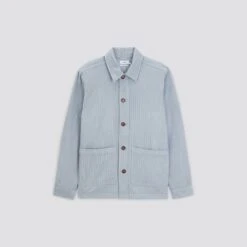 Surchemise Unie Coton Recyclé Velours