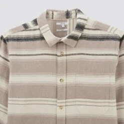 Chemise Regular Rayures Coton Recyclé Flanelle -Magasin De Vêtements De Mode 1004072 10137 V8