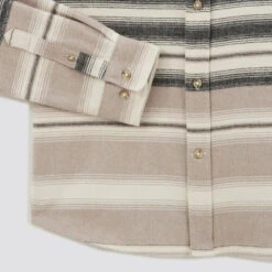 Chemise Regular Rayures Coton Recyclé Flanelle -Magasin De Vêtements De Mode 1004072 10137 V9