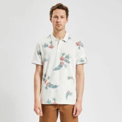 Polo Manches Courtes Jersey Imprimé -Magasin De Vêtements De Mode 1004130 10002 V2