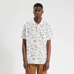 Polo Manches Courtes Jersey Imprimé -Magasin De Vêtements De Mode 1004133 10002 V2