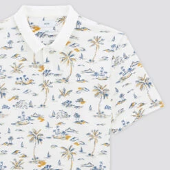 Polo Manches Courtes Jersey Imprimé -Magasin De Vêtements De Mode 1004133 10002 V8