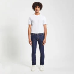 Jean Slim En Coton Et Polyester Recyclés -Magasin De Vêtements De Mode 1004139 9980 V2