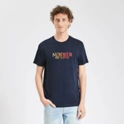 Tee Shirt Imprimé Typo