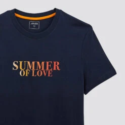 Tee Shirt Imprimé Typo -Magasin De Vêtements De Mode 1004153 11824 V8