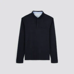 Polo Manches Longues Interlock Uni -Magasin De Vêtements De Mode 1004193 11863 V11