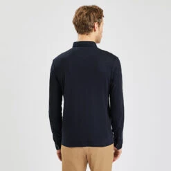 Polo Manches Longues Interlock Uni -Magasin De Vêtements De Mode 1004193 11863 V3