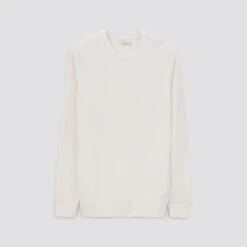 Pull Col Rond Texturé