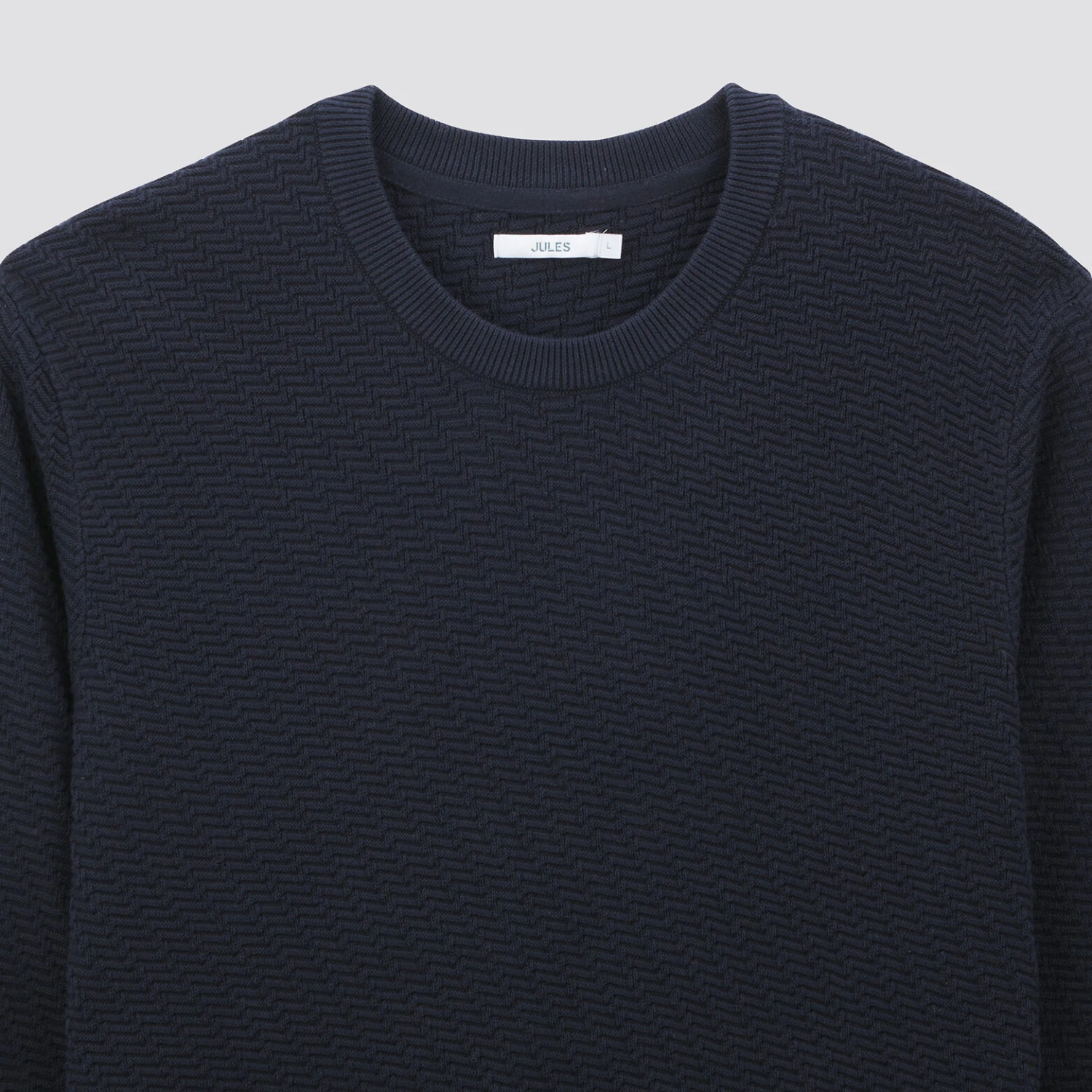 Pull Col Rond Texturé 2 Pull Col Rond Texturé – Image 2