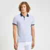 Polo Manches Courtes En Jacquard