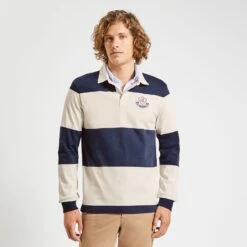 Polo Manche Longue Licence France Rugby