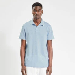 Polo Manches Courtes En Jacquard -Magasin De Vêtements De Mode 1004272 11044 V2