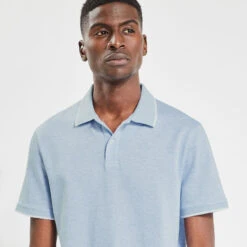 Polo Manches Courtes En Jacquard -Magasin De Vêtements De Mode 1004272 11044 V4