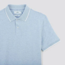 Polo Manches Courtes En Jacquard -Magasin De Vêtements De Mode 1004272 11044 V8