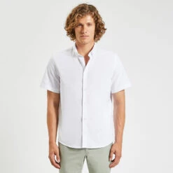 Chemisette Regular Oxford Unie Coton -Magasin De Vêtements De Mode 1004318 10000 V2