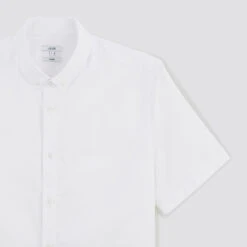 Chemisette Regular Oxford Unie Coton -Magasin De Vêtements De Mode 1004318 10000 V8