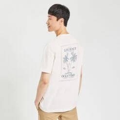 Tee Shirt Imprimé Devant Et Dos