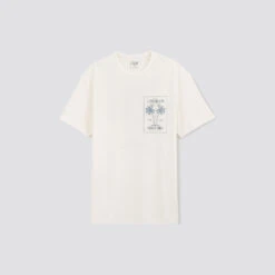 Tee Shirt Imprimé Devant Et Dos -Magasin De Vêtements De Mode 1004440 10002 V11