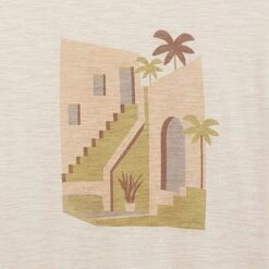 Tee Shirt Imprimé Paysage -Magasin De Vêtements De Mode 1004441 10505 V7