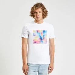 Tee Shirt Imprimé Coloré