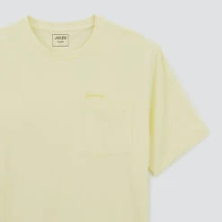 Tee Shirt Poche Et Broderie Poitrine -Magasin De Vêtements De Mode 1004448 12034 V8