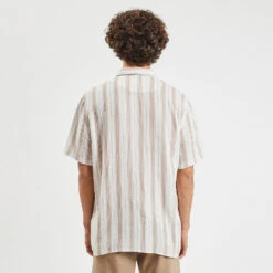 Chemisette Regular Rayures Gaze De Coton -Magasin De Vêtements De Mode 1004461 10100 V3