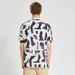 Chemisette Regular Imprimé Géométrique Viscose -Magasin De Vêtements De Mode 1004486 18000 V3