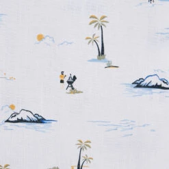 Chemisette Regular Imprimé Paysages Coton Flammé -Magasin De Vêtements De Mode 1004488 10100 V7