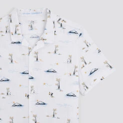 Chemisette Regular Imprimé Paysages Coton Flammé -Magasin De Vêtements De Mode 1004488 10100 V8