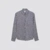 Chemise Regular Imprimé Géométrique Viscose