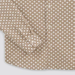 Chemise Slim Imprimé Géométrique Coton Biologique 16 Chemise Slim Imprimé Géométrique Coton Biologique -Magasin De Vêtements De Mode 1004490 10100 V9