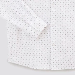 Chemise Slim Micro Imprimé Coton Dobby -Magasin De Vêtements De Mode 1004543 10000 V9