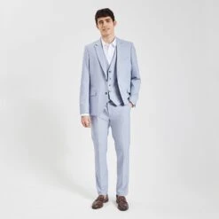 Chemise Slim Unie Stay Black/white Coton -Magasin De Vêtements De Mode 720130 9010 V6