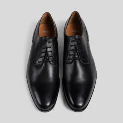 Chaussures De Costume En Cuir Lisse -Magasin De Vêtements De Mode 721667 9020 V4