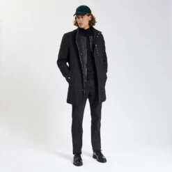 Manteau Zippé Col Montant -Magasin De Vêtements De Mode 723357 9020 V5