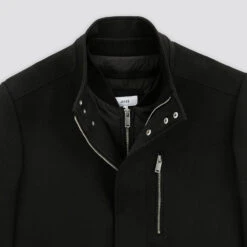 Manteau Zippé Col Montant -Magasin De Vêtements De Mode 723357 9020 V8