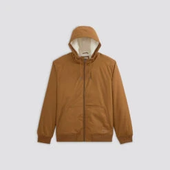 Blouson à Capuche Doublé Faux Mouton -Magasin De Vêtements De Mode 726680 7550 V11