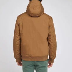 Blouson à Capuche Doublé Faux Mouton -Magasin De Vêtements De Mode 726680 7550 V3