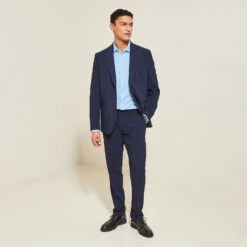 Chemise Regular Sans Repassage Unie Coton -Magasin De Vêtements De Mode 726775 1930 V6