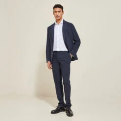 Chemise Regular Sans Repassage Unie Coton -Magasin De Vêtements De Mode 726775 9010 V6