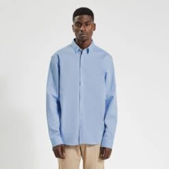 Chemise Regular Unie Coton -Magasin De Vêtements De Mode 727469 1930 V2