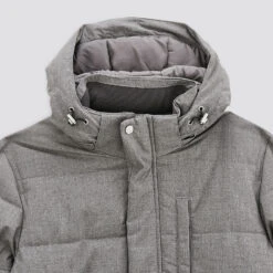 Doudoune Matelassée Capuche Amovible -Magasin De Vêtements De Mode 727655 8000 V8