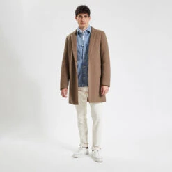 Manteau Col Deux Portés -Magasin De Vêtements De Mode 728018 7555 V6