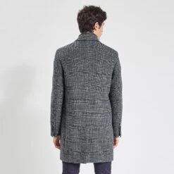 Manteau Col Tailleur à Carreaux -Magasin De Vêtements De Mode 728023 1280 V3