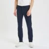 Pantalon Chino Slim Mat En Coton Recyclé